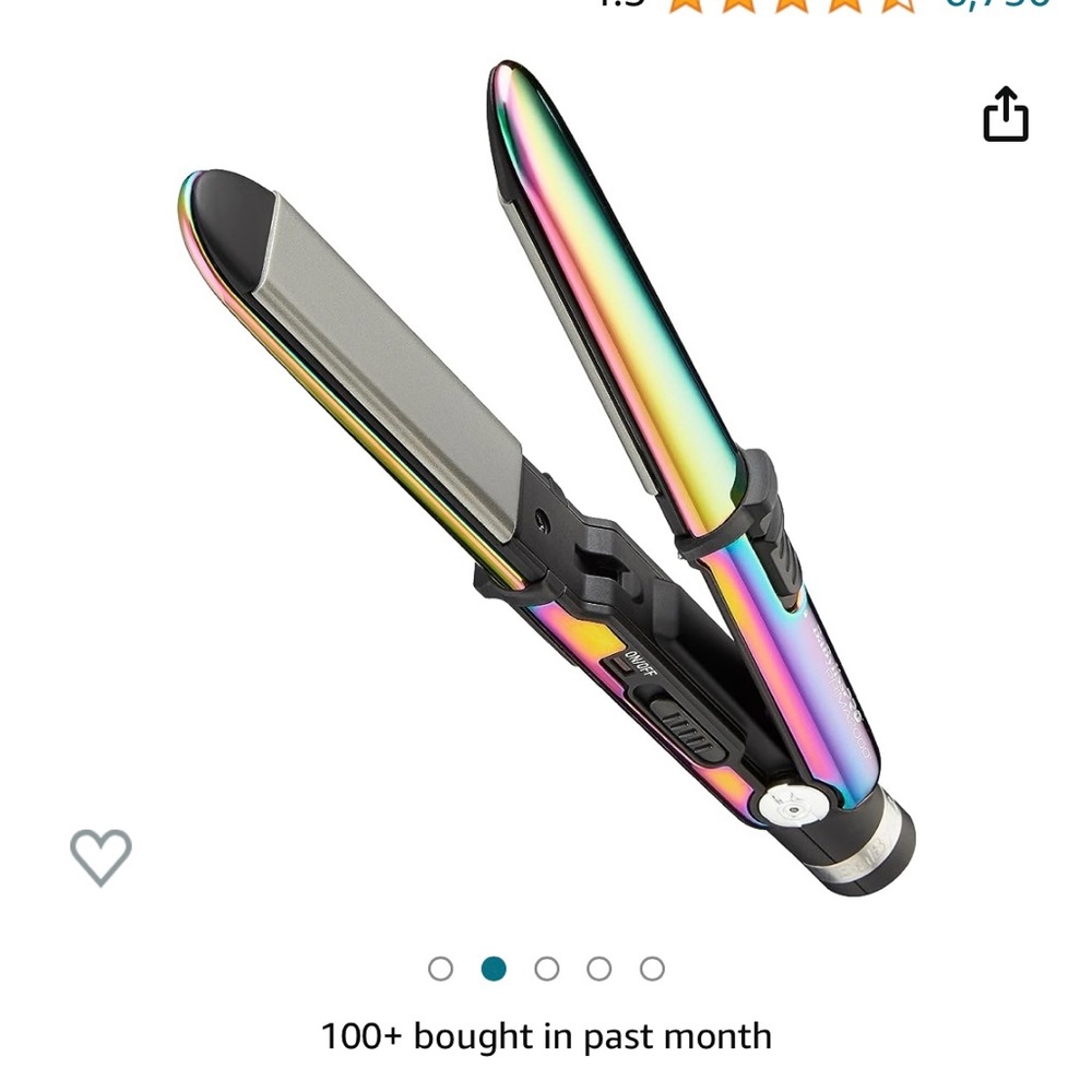 BaBylissPRO Nano Titanium Prima2000 stainless steel mini iron